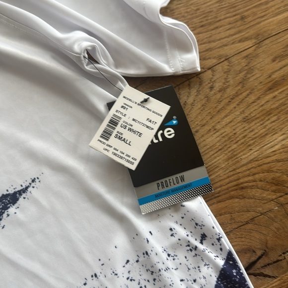 Mitre USA size small blue and white jersey.  NWT - Picture 4 of 4